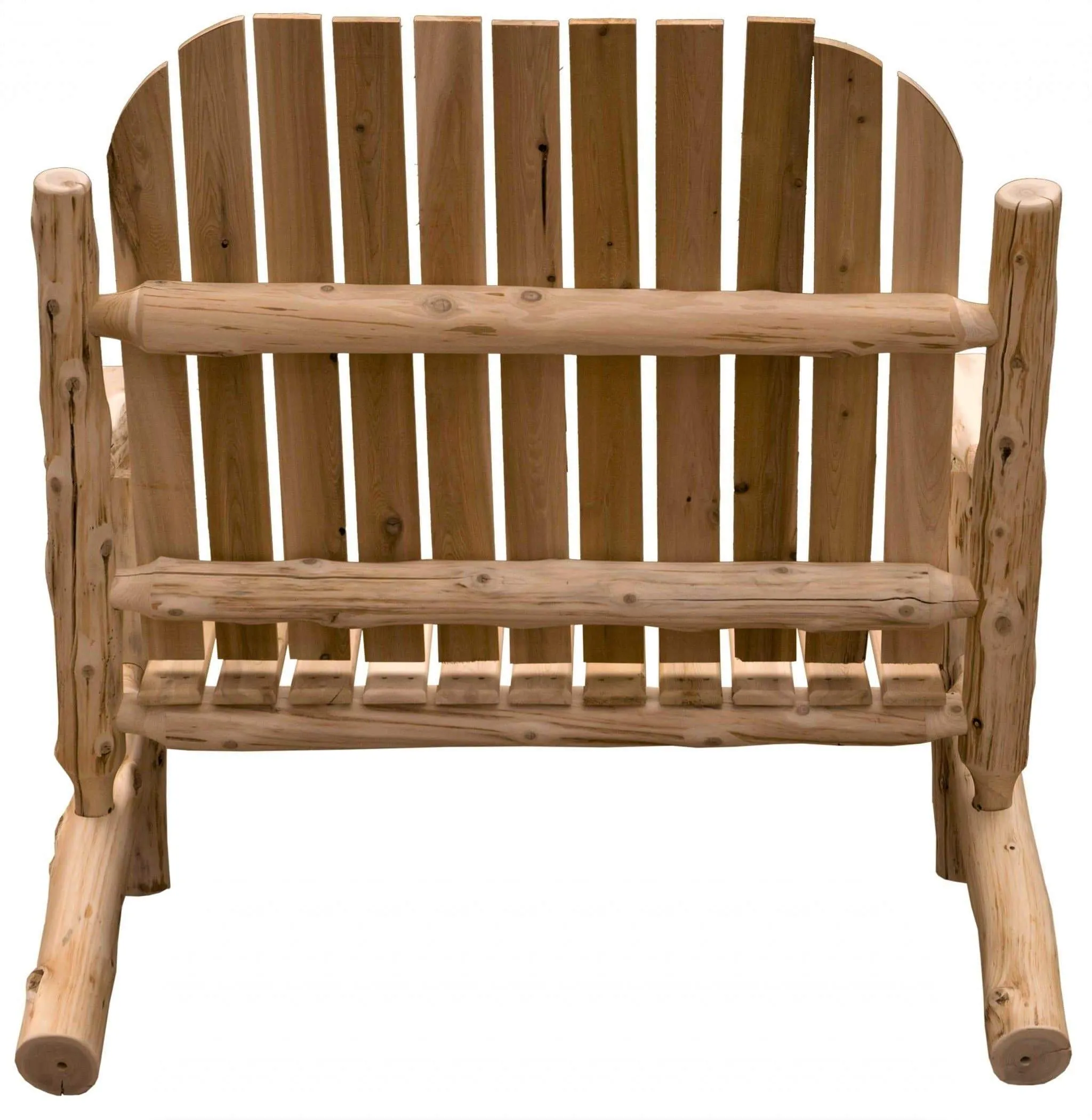 Rustic Cedar Adirondack Double Arm Chair