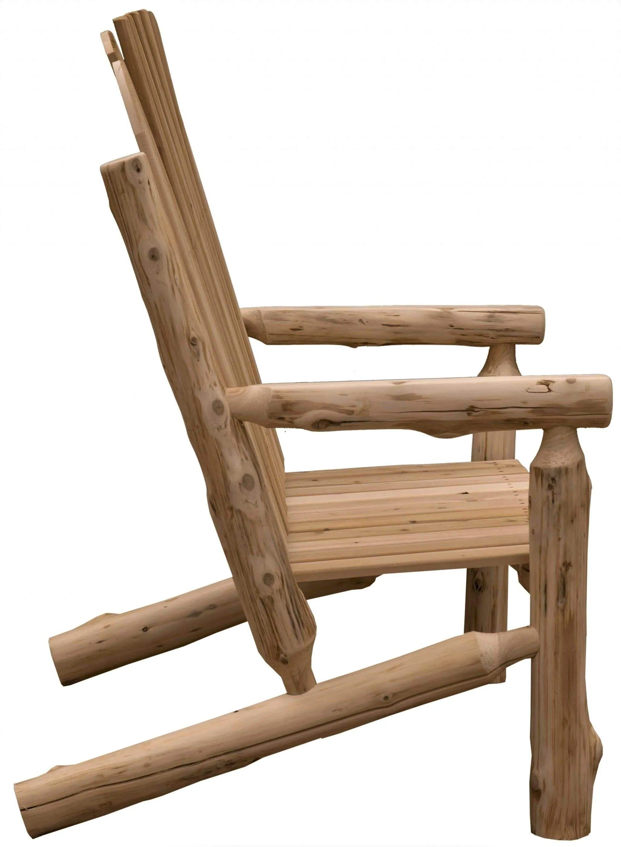 Rustic Cedar Adirondack Double Arm Chair