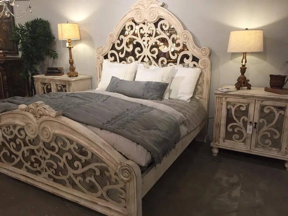 Rustic Handcrafted Fiona King Bed