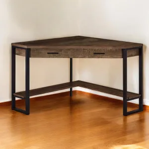 Rustic Reclaimed Wood Corner Office Desk gaming chair, computer chair