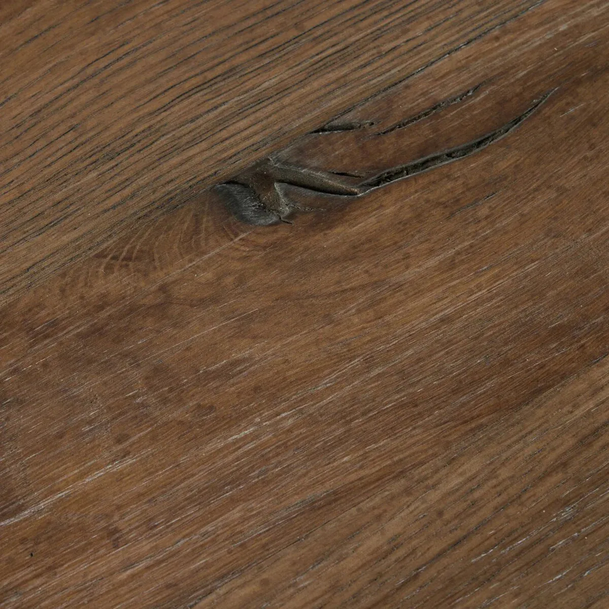 Rustic Weathered Oak End Table