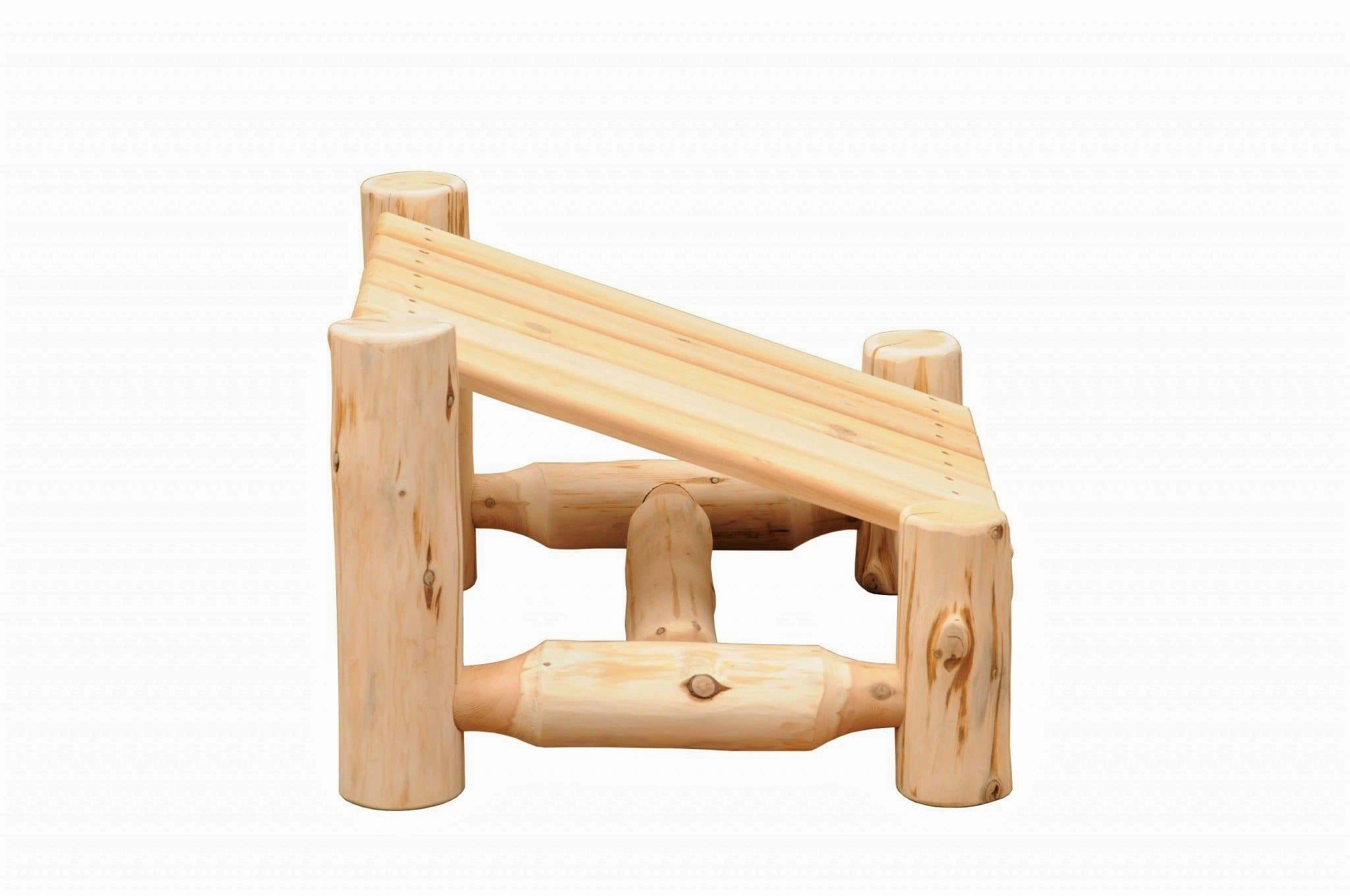 Rustic Cedar Outdoor Adirondack Ottoman
