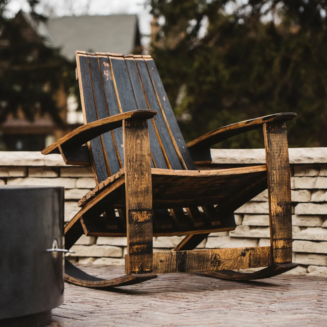 Rye Whiskey Rocking Chair