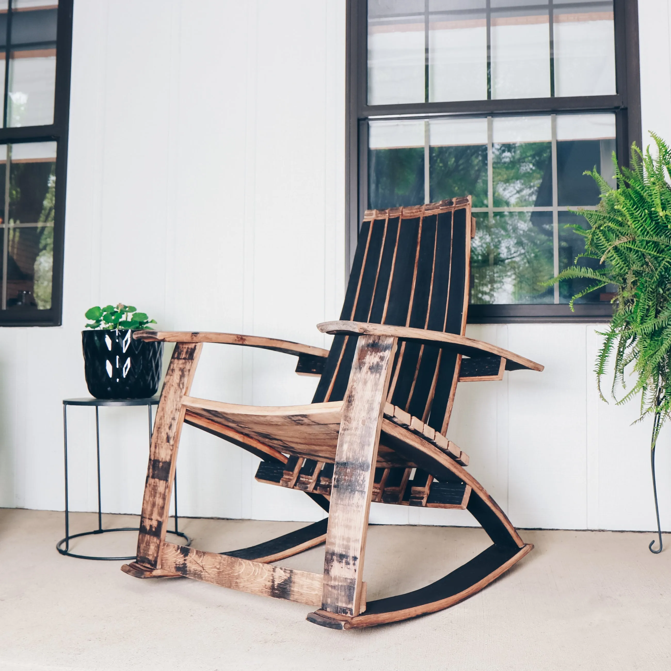 Rye Whiskey Rocking Chair