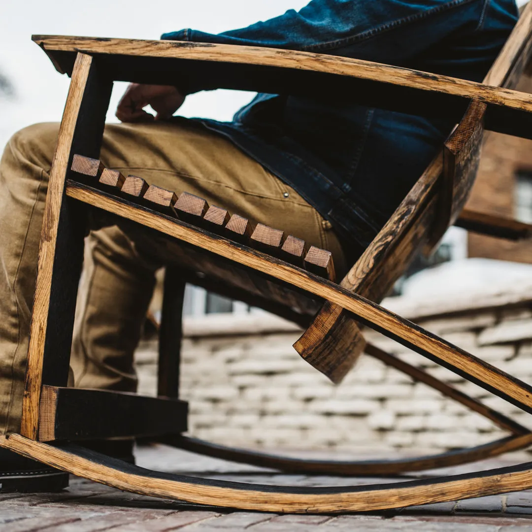 Rye Whiskey Rocking Chair