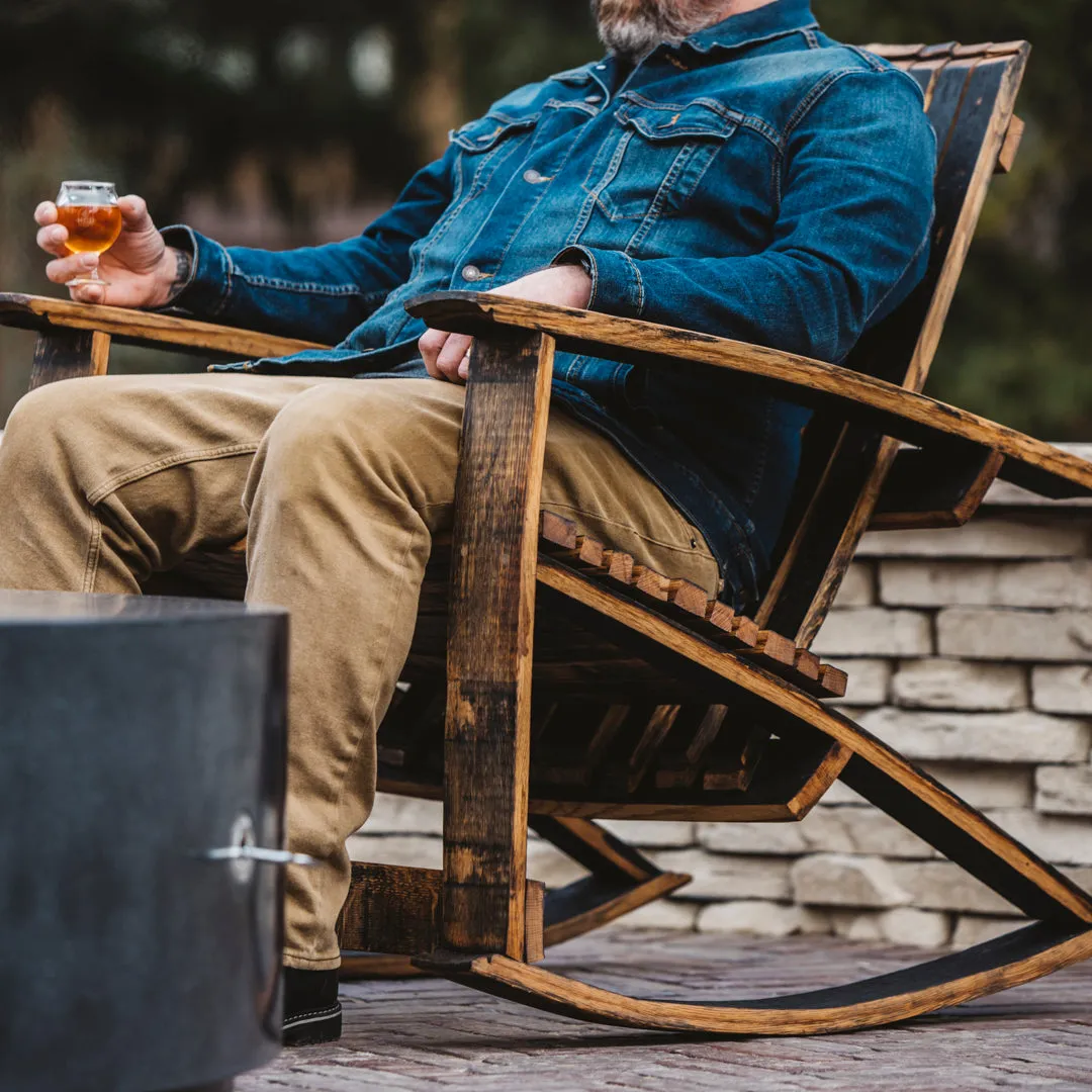 Rye Whiskey Rocking Chair