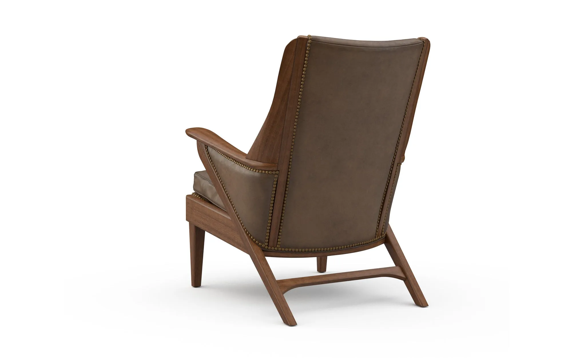 Saddle Leather Arm Chair