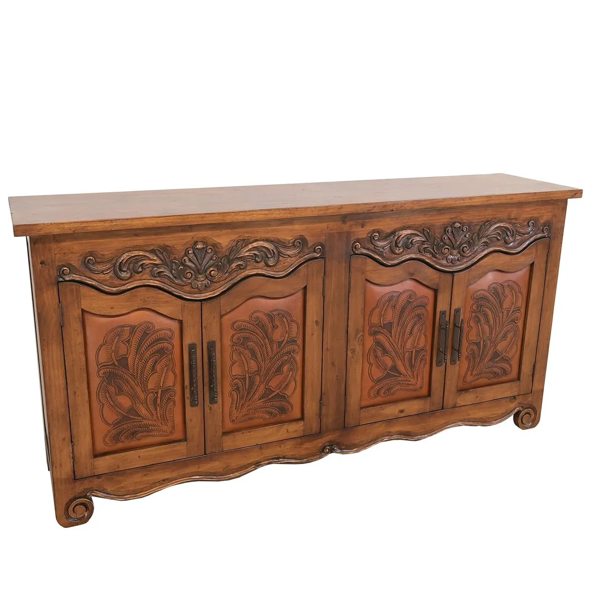 Saddler Hand Carved Sideboard
