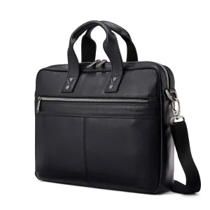 Samsonite Classic Leather Slim Brief Bags Samsonite