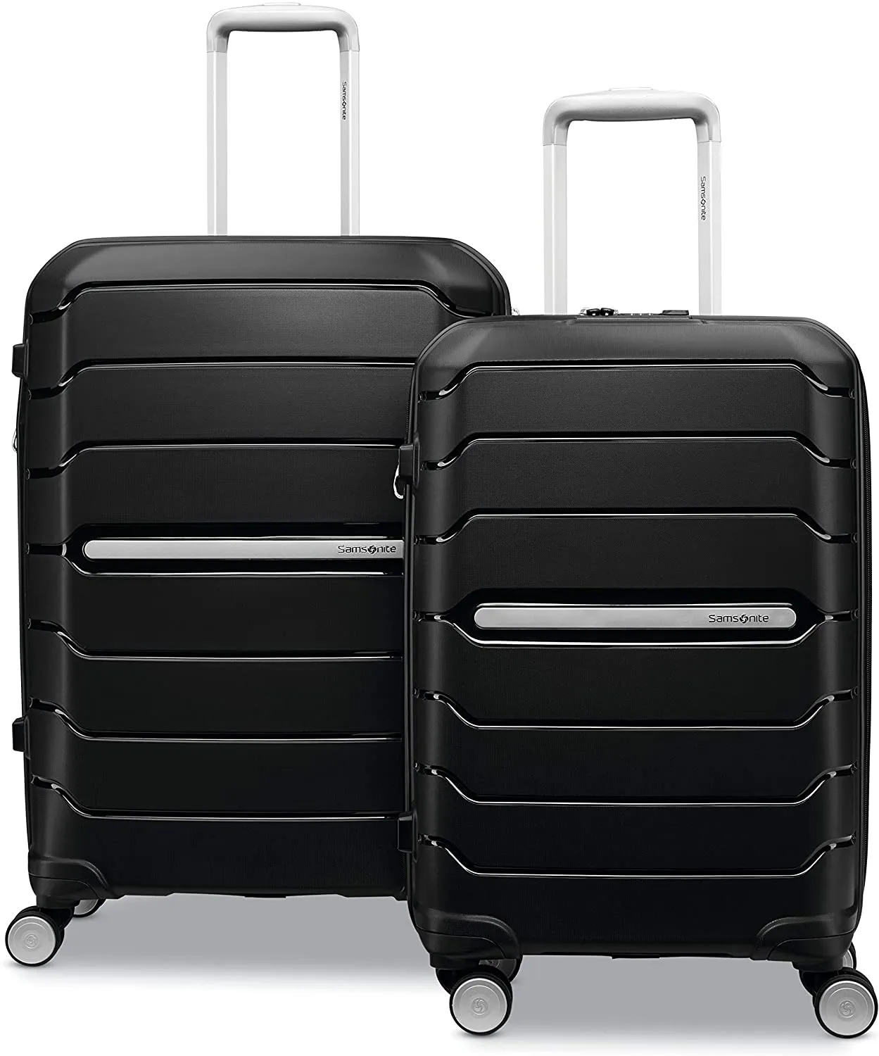 Samsonite Freeform 2 Piece Set (21"/28") 4-Wheel Luggage Sets Bags Samsonite