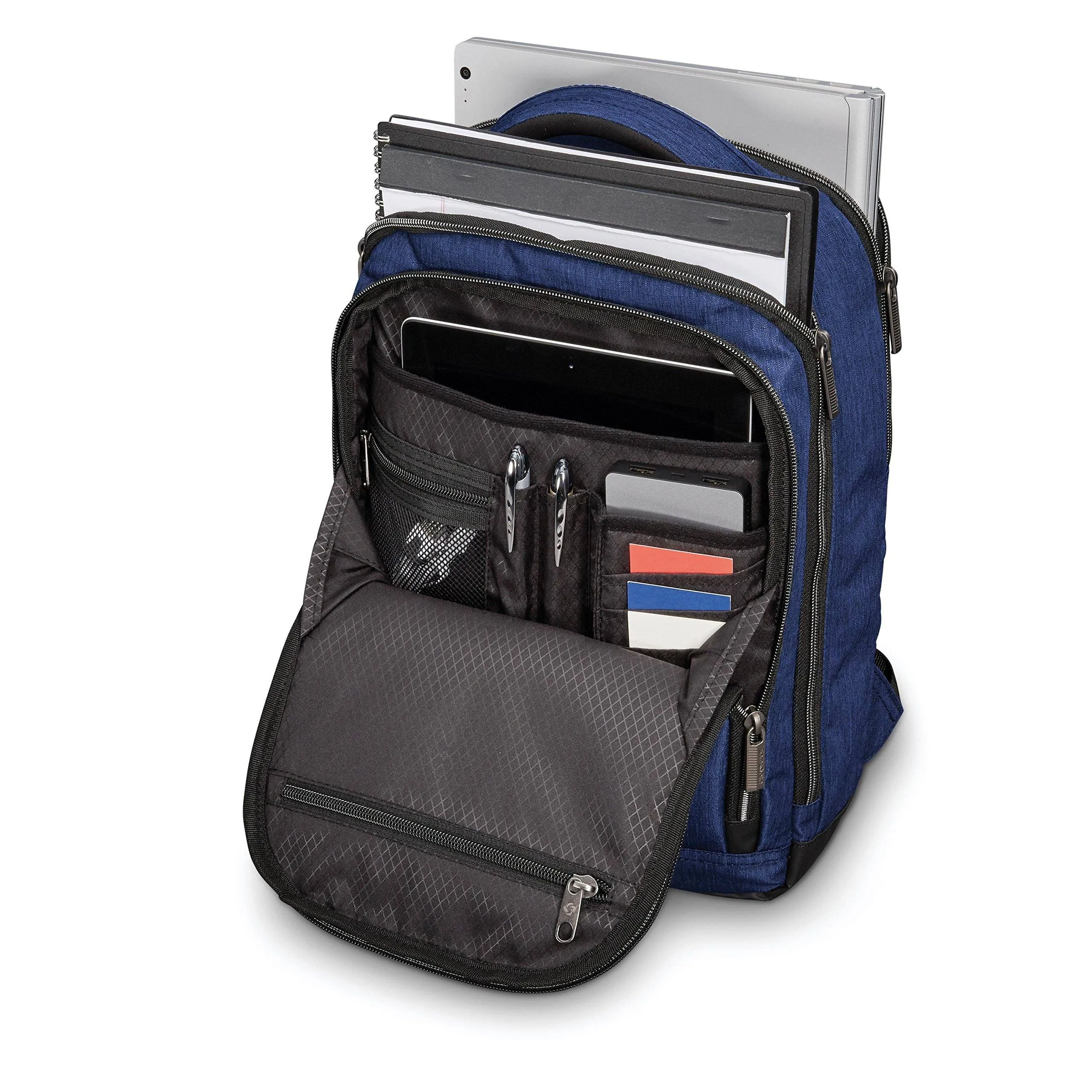 Samsonite Modern Utility Double Shot Laptop Backpack Bags Samsonite