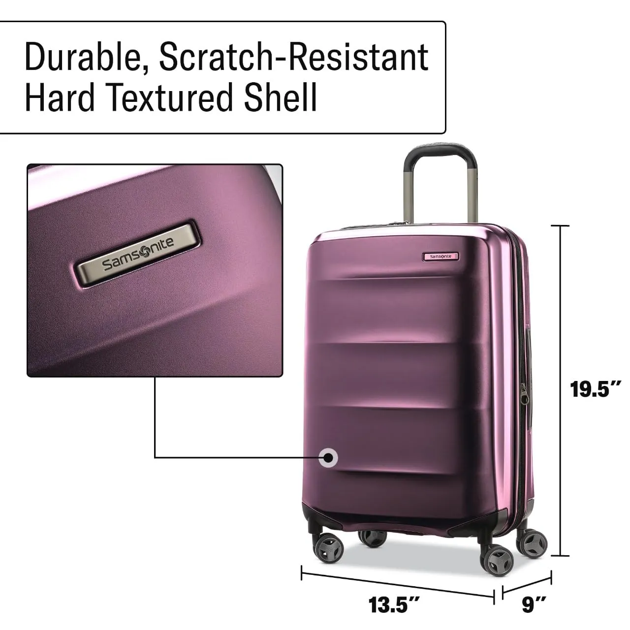 Samsonite Octiv 22" Carry On Hardside Spinner Bags Samsonite