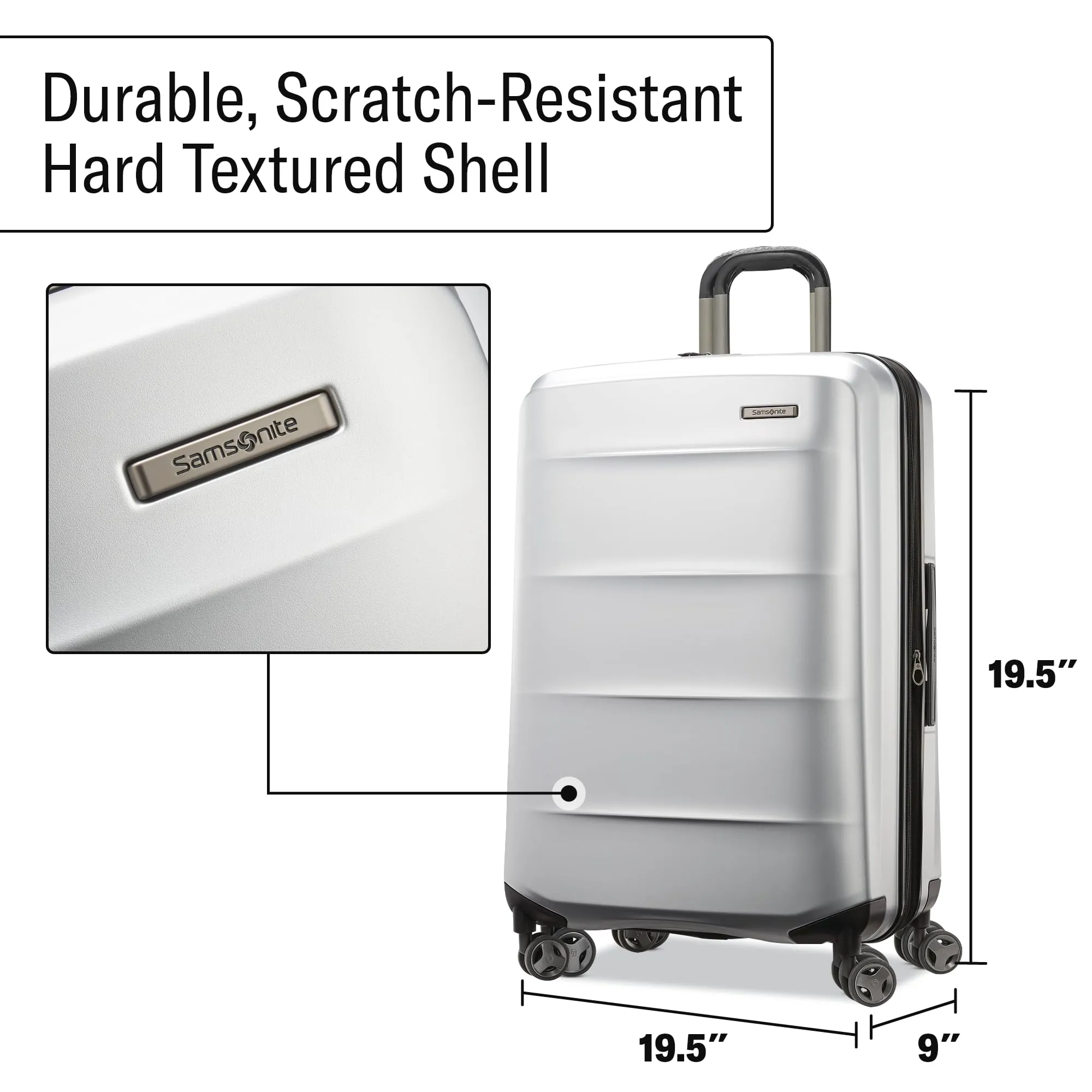 Samsonite Octiv 22" Carry On Hardside Spinner Bags Samsonite