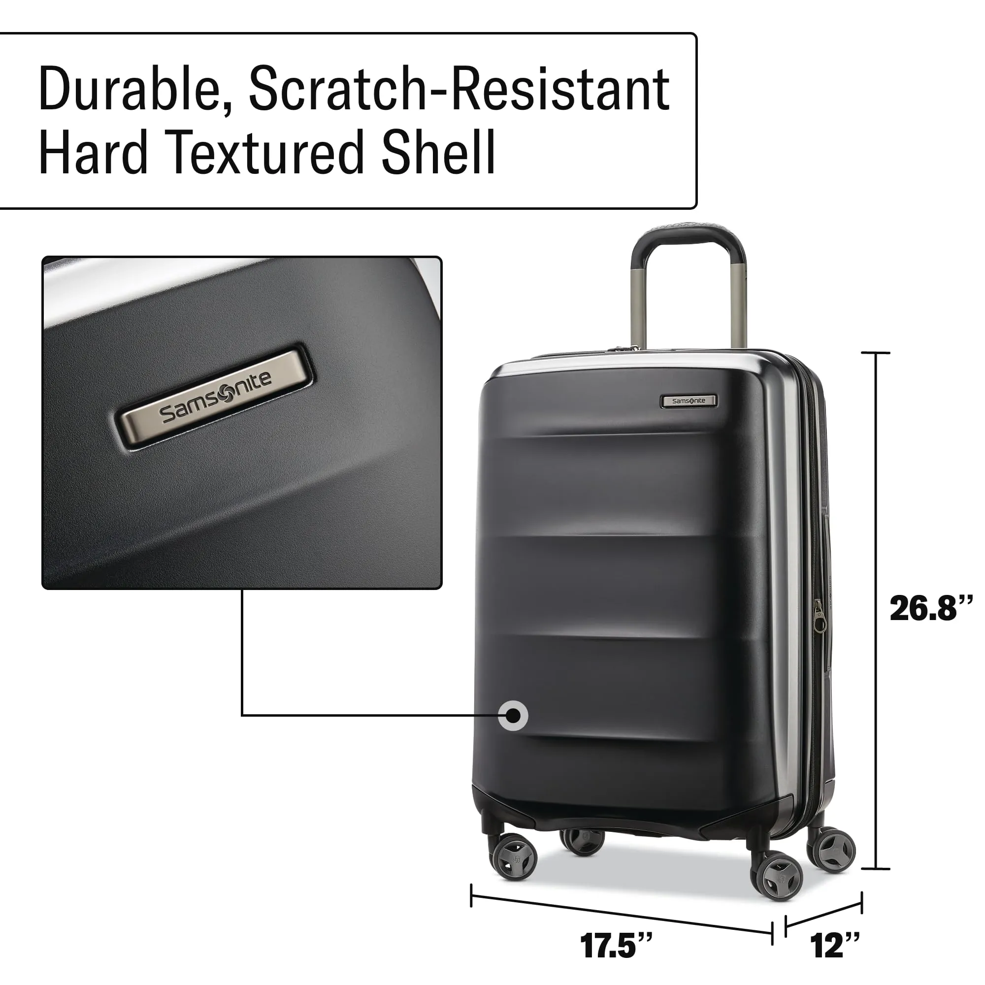 Samsonite Octiv 24" Medium Hardside Spinner Bags Samsonite