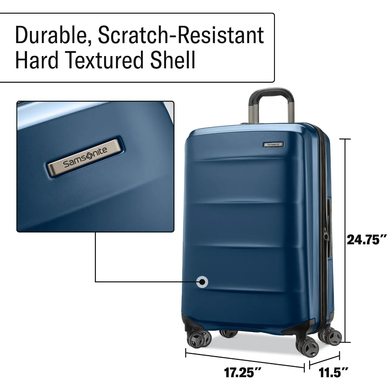 Samsonite Octiv 24" Medium Hardside Spinner Bags Samsonite