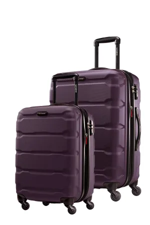 Samsonite Omni PC 2 Piece Set (20"/24") Hardshell 4-Wheel Luggage Sets Bags Samsonite