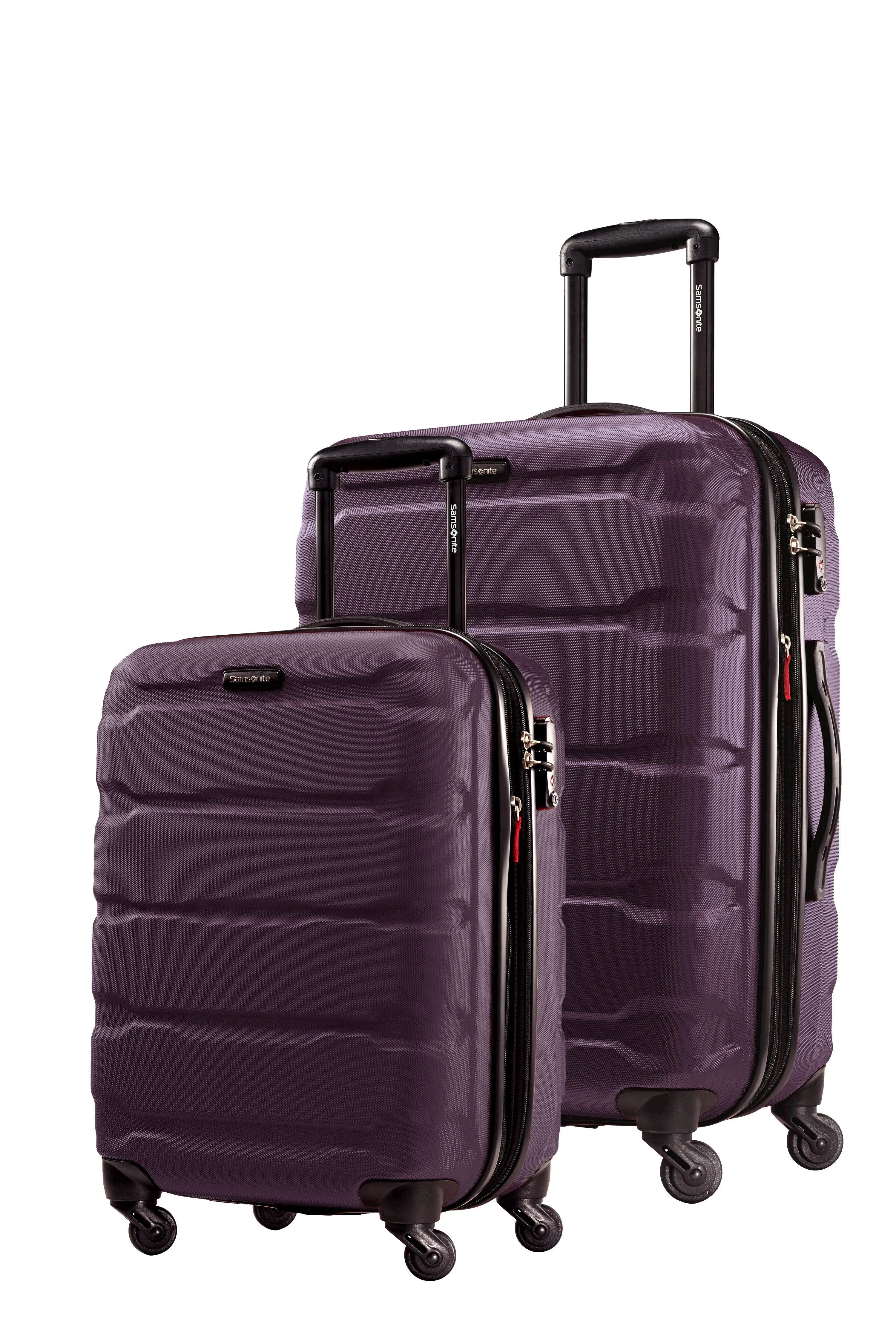Samsonite Omni PC 2 Piece Set (20"/24") Hardshell 4-Wheel Luggage Sets Bags Samsonite