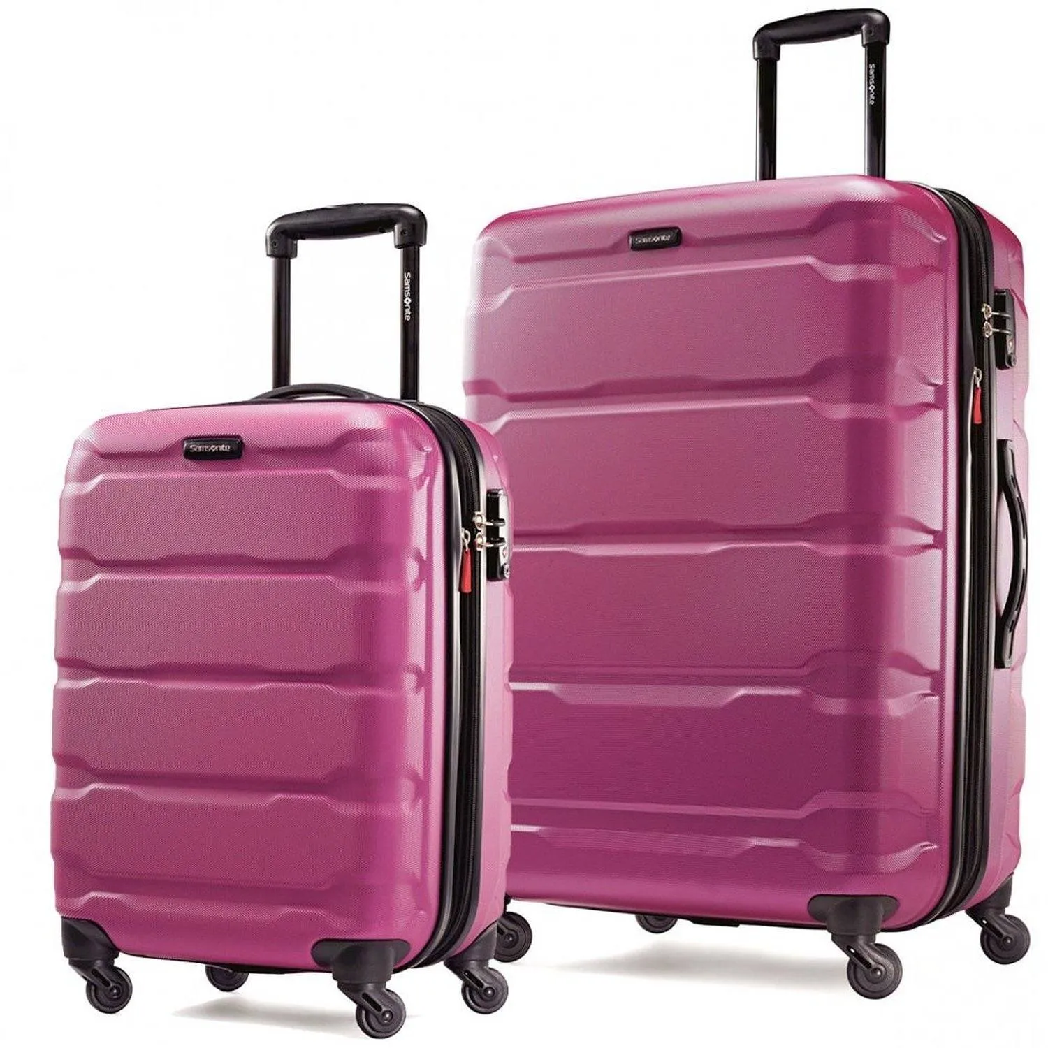 Samsonite Omni PC 2 Piece Set (20"/24") Hardshell 4-Wheel Luggage Sets Bags Samsonite