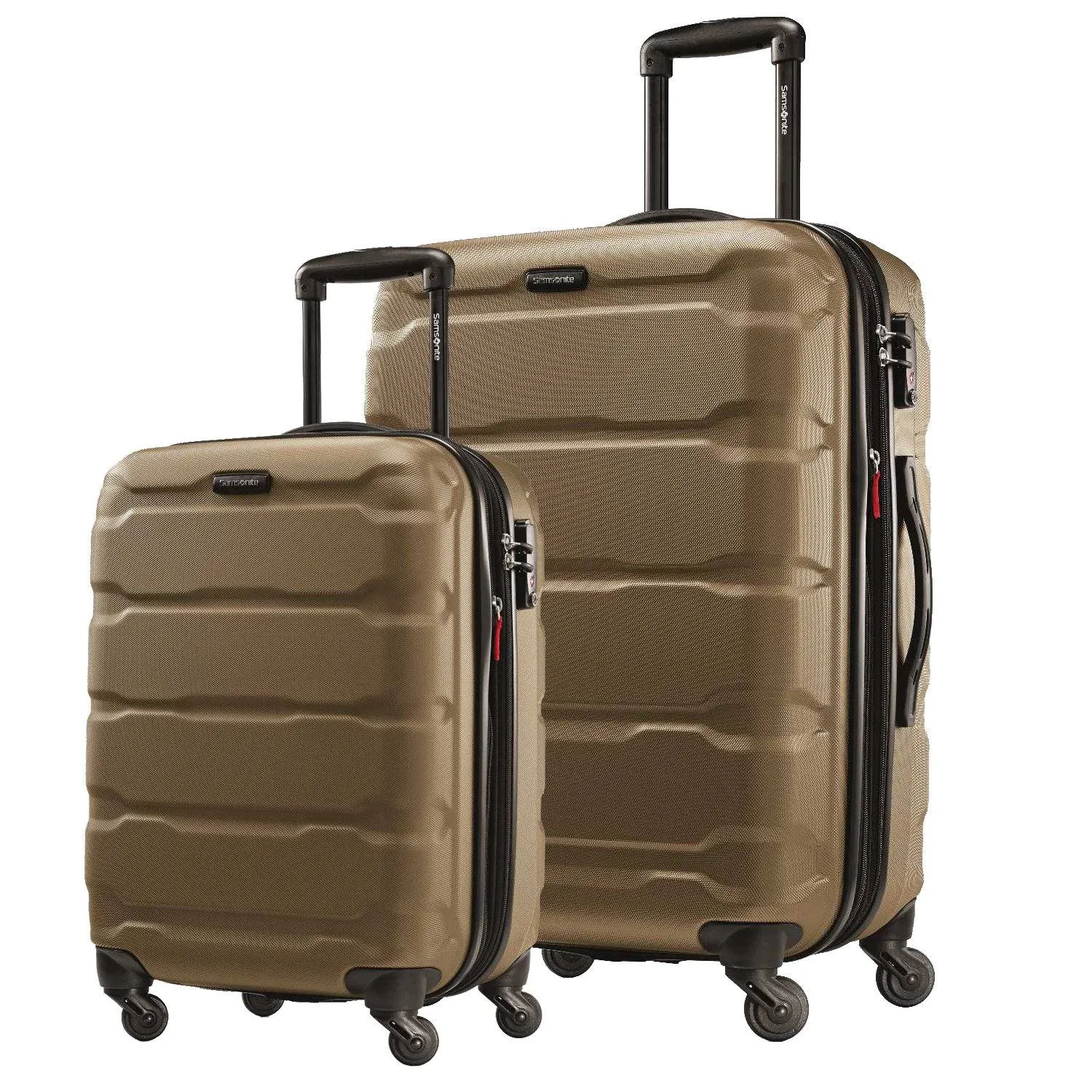 Samsonite Omni PC 2 Piece Set (20"/24") Hardshell 4-Wheel Luggage Sets Bags Samsonite