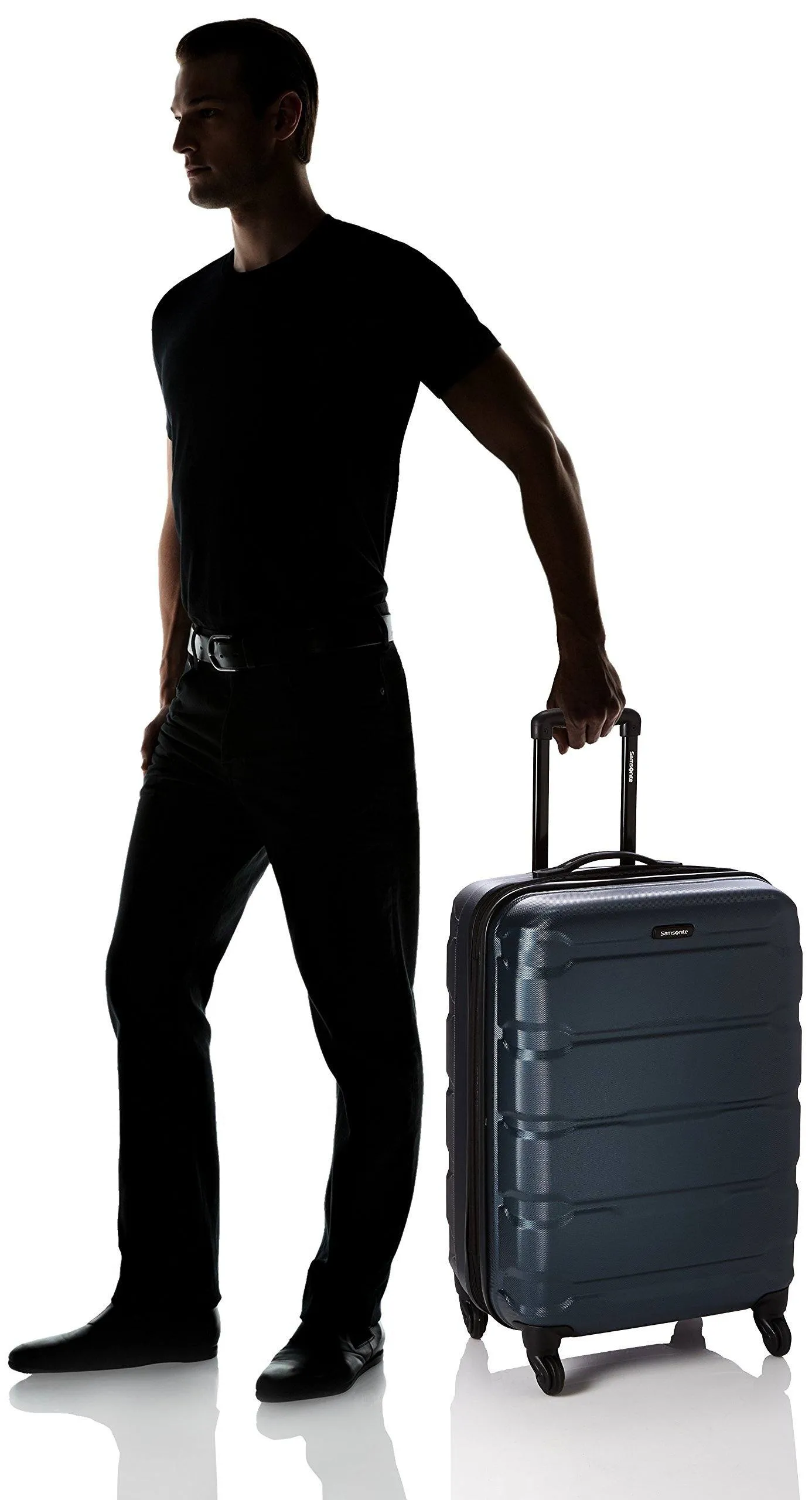 Samsonite Omni PC 24" Hardshell 4-Wheel Medium Luggage Bags Samsonite