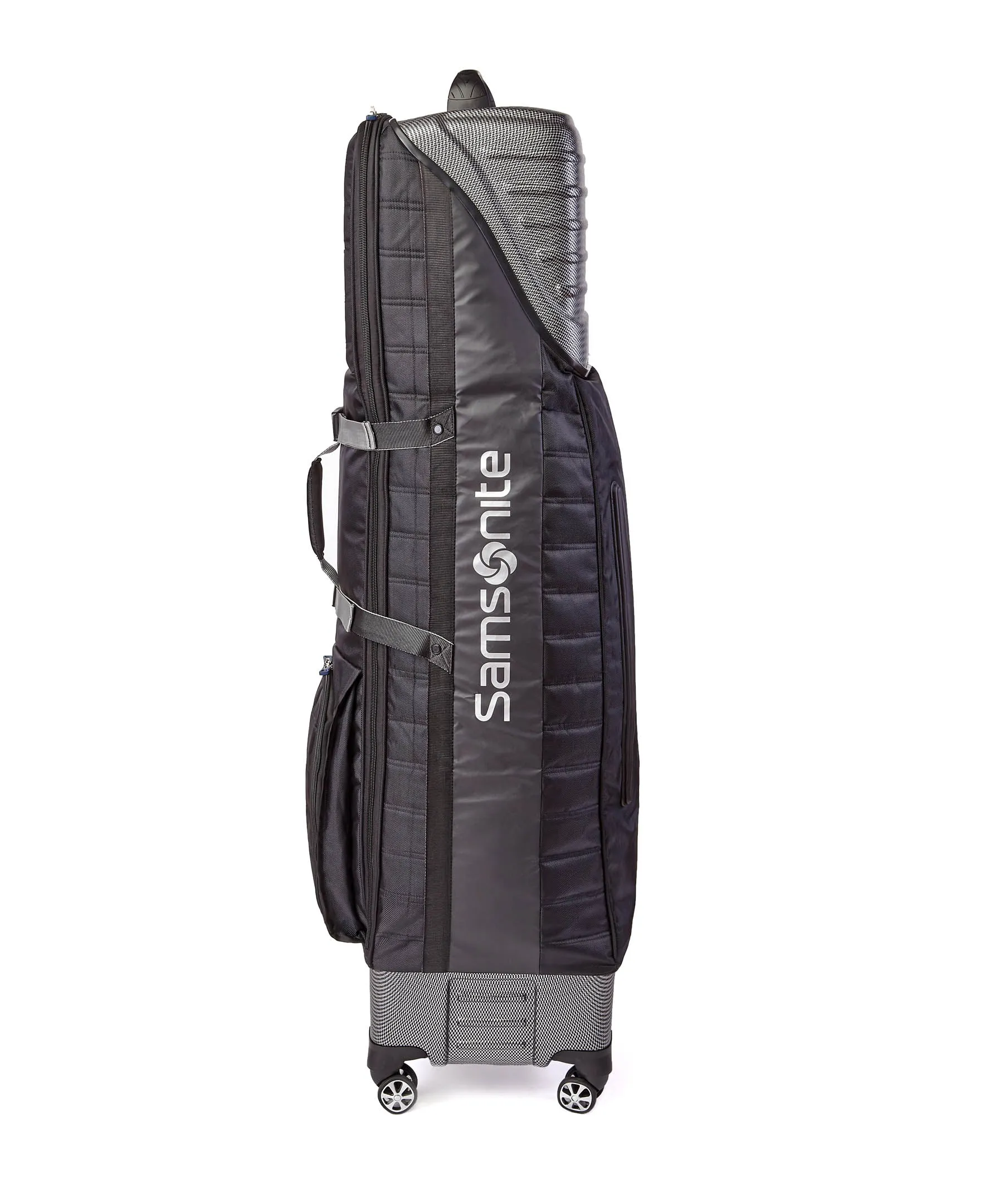 Samsonite "The Protector Hardside and Softside Golf Travel Bag with Shark Wheels Bags Samsonite