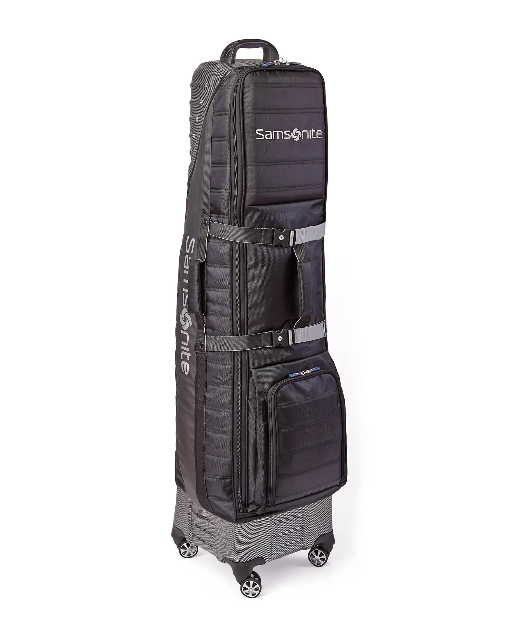 Samsonite "The Protector Hardside and Softside Golf Travel Bag with Shark Wheels Bags Samsonite