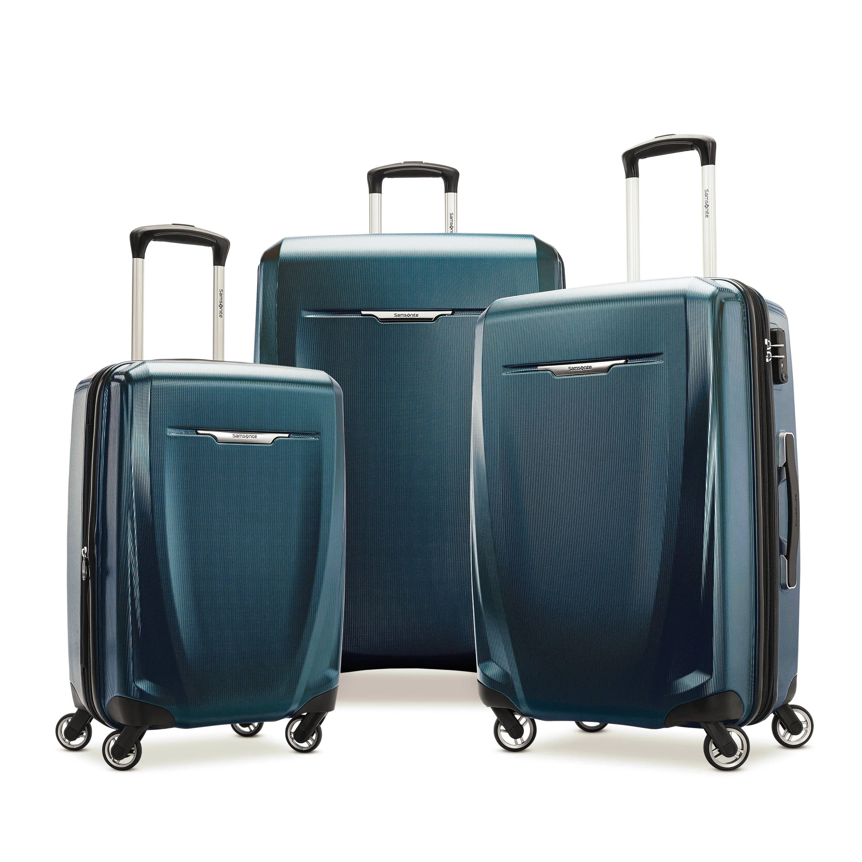 Samsonite Winfield 3 DLX 3 Piece Set (20"/24"/28") 4-Wheel Luggage Sets Bags Samsonite