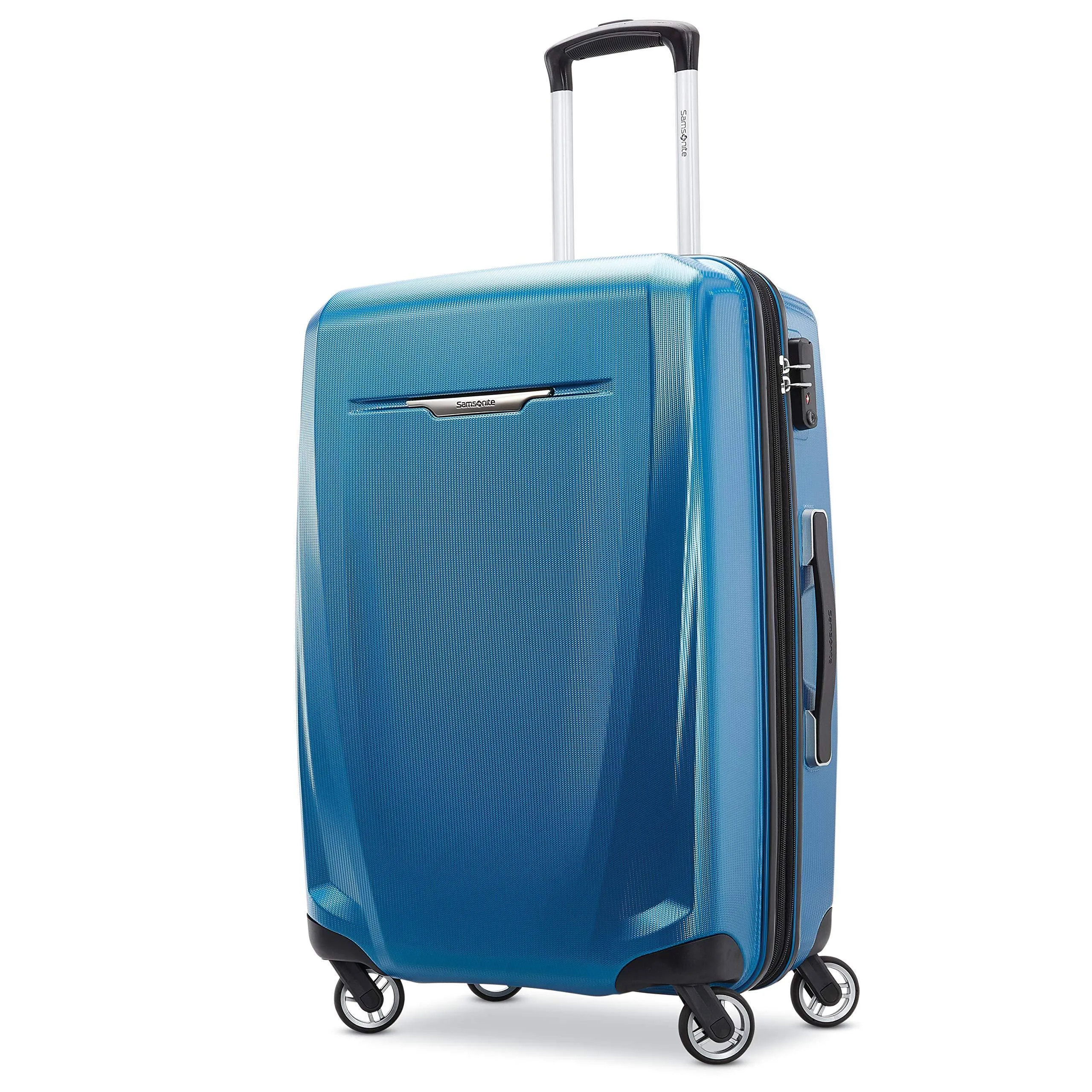 Samsonite Winfield 3 DLX Checked-Medium 25-Inch 4-Wheel Medium Luggage Bags Samsonite