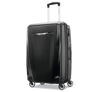 Samsonite Winfield 3 DLX Checked-Medium 25-Inch 4-Wheel Medium Luggage Bags Samsonite