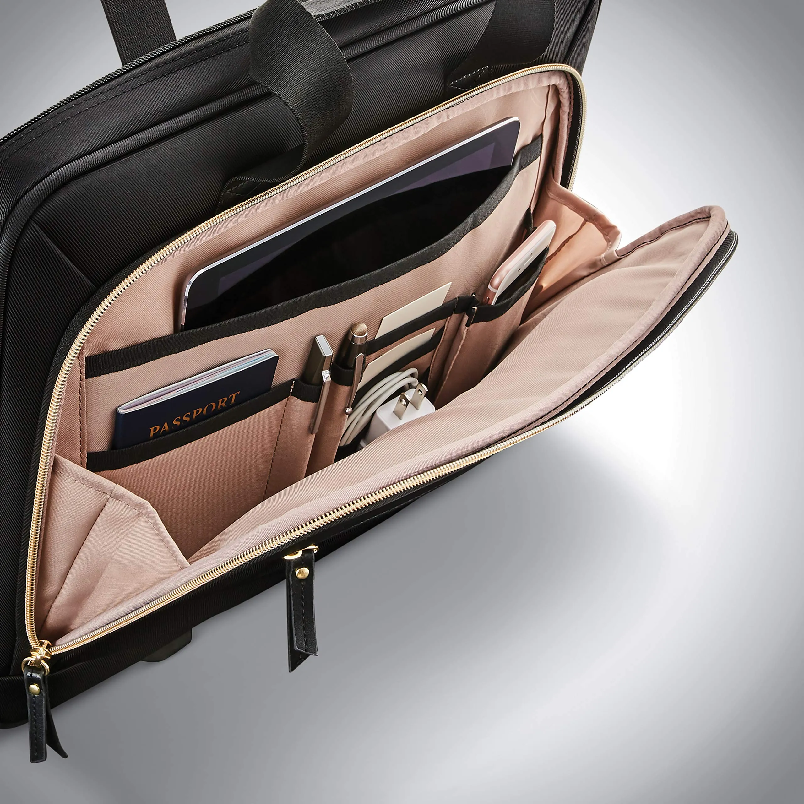 Samsonite Women's Mobile Solution Business Travel - Upright Wheeled Mobile Office Bags Samsonite