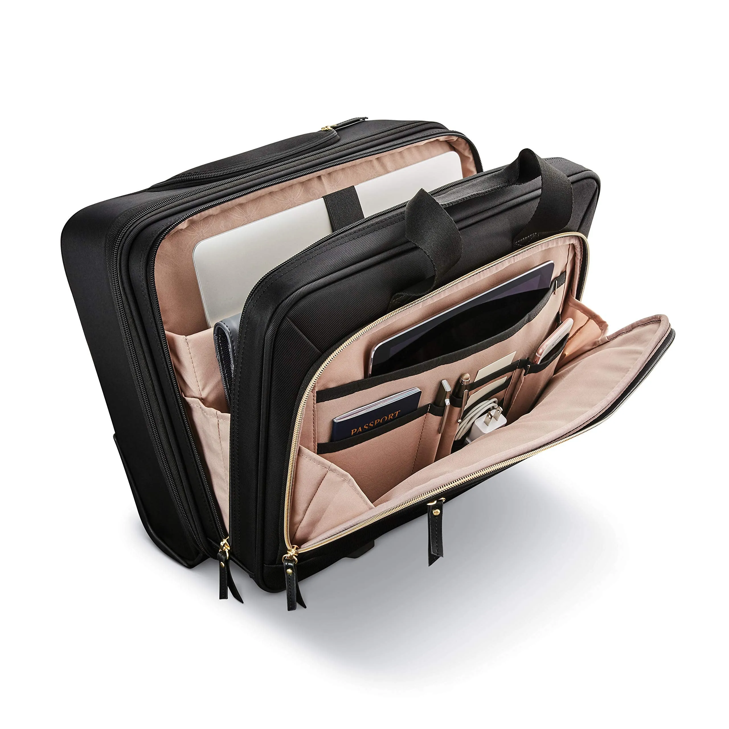 Samsonite Women's Mobile Solution Business Travel - Upright Wheeled Mobile Office Bags Samsonite