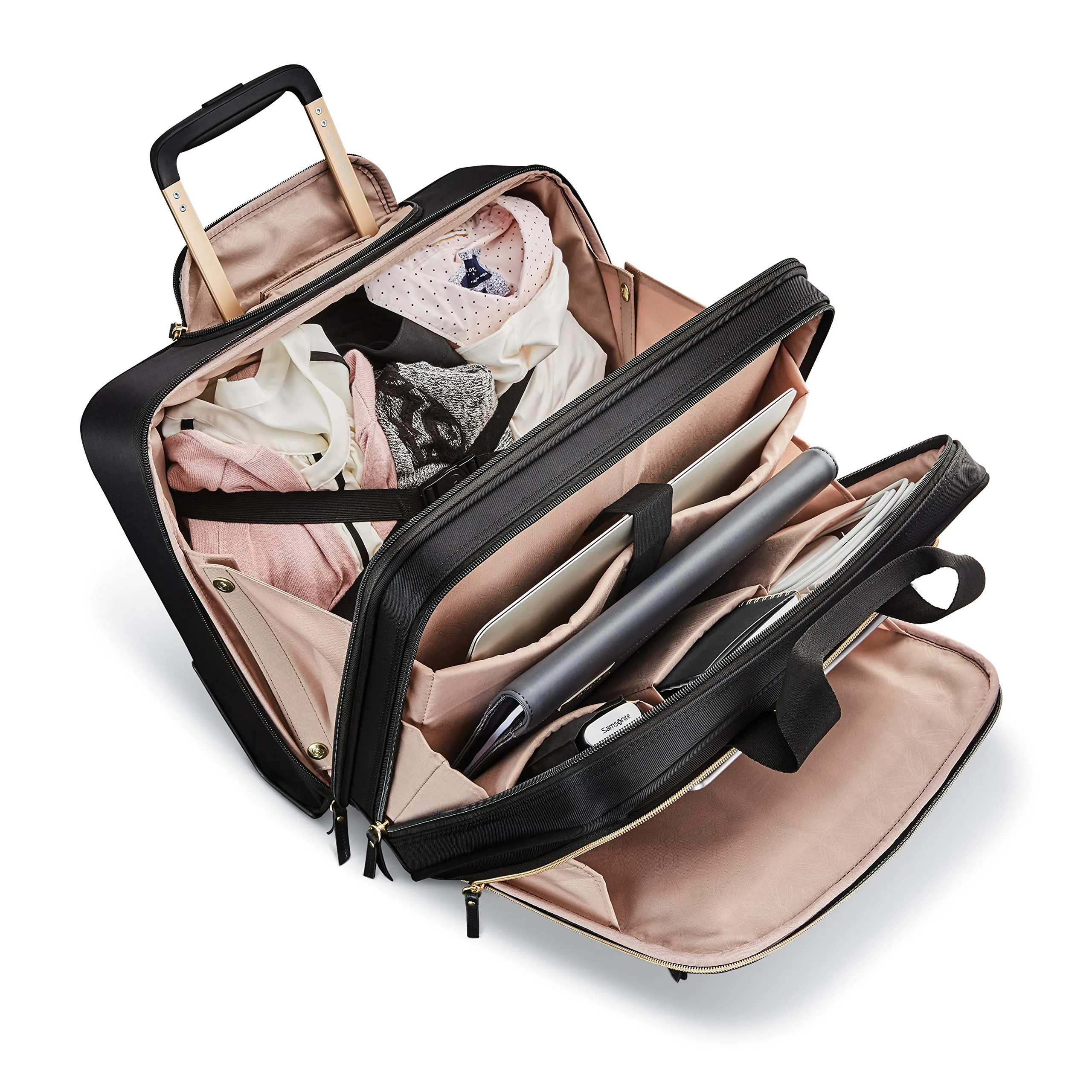 Samsonite Women's Mobile Solution Business Travel - Upright Wheeled Mobile Office Bags Samsonite
