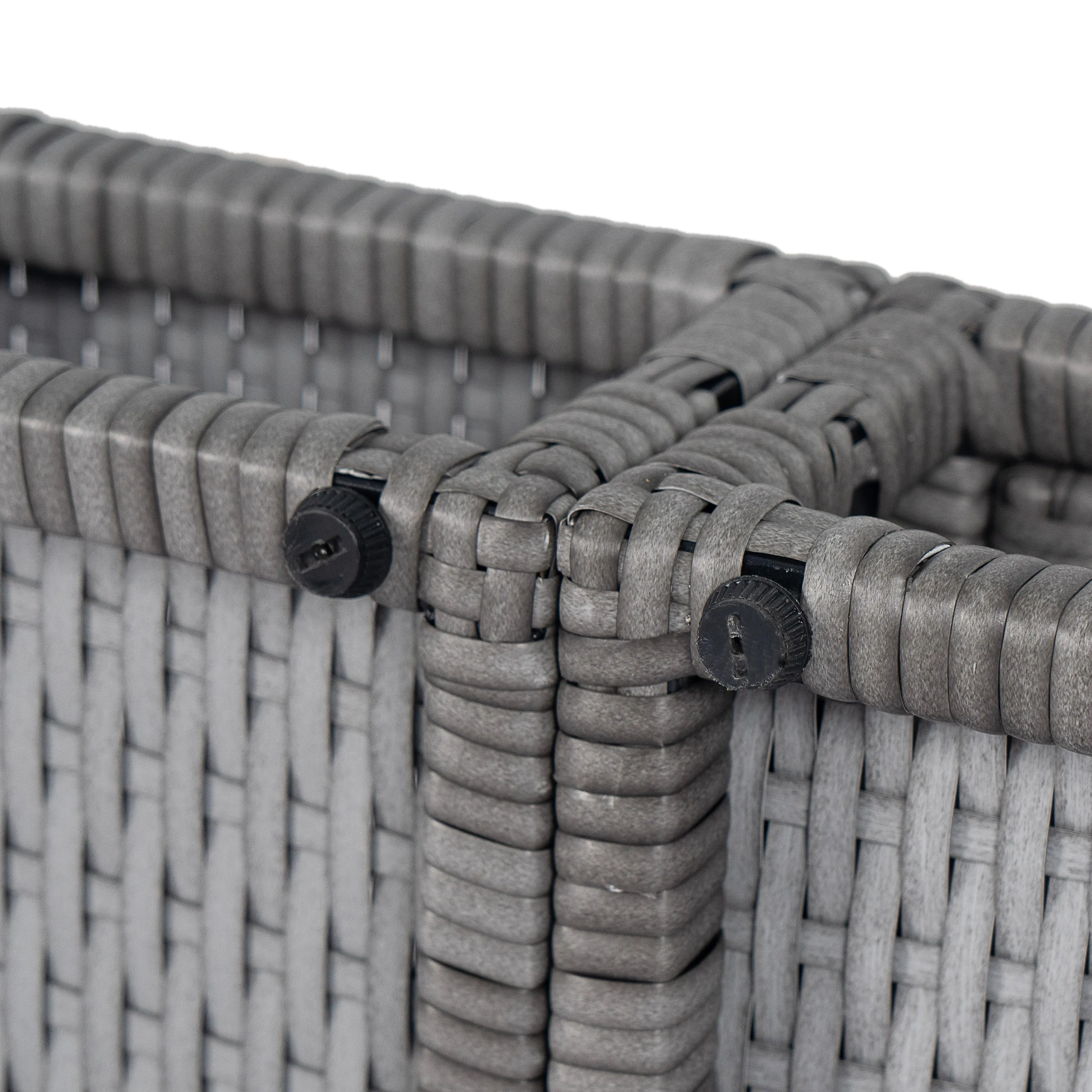 Sancty Outdoor PE Rattan Chaise Lounge