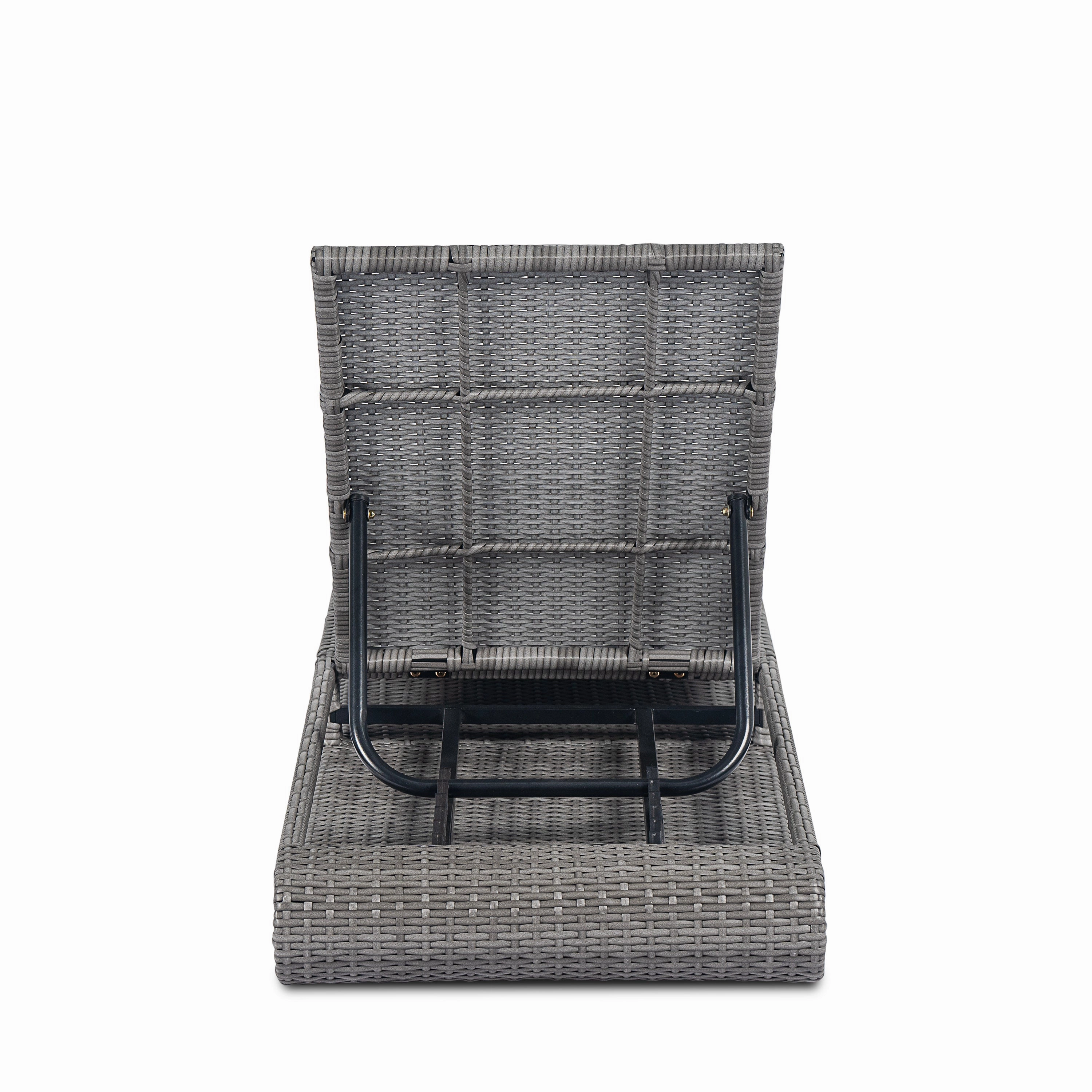 Sancty Outdoor PE Rattan Chaise Lounge