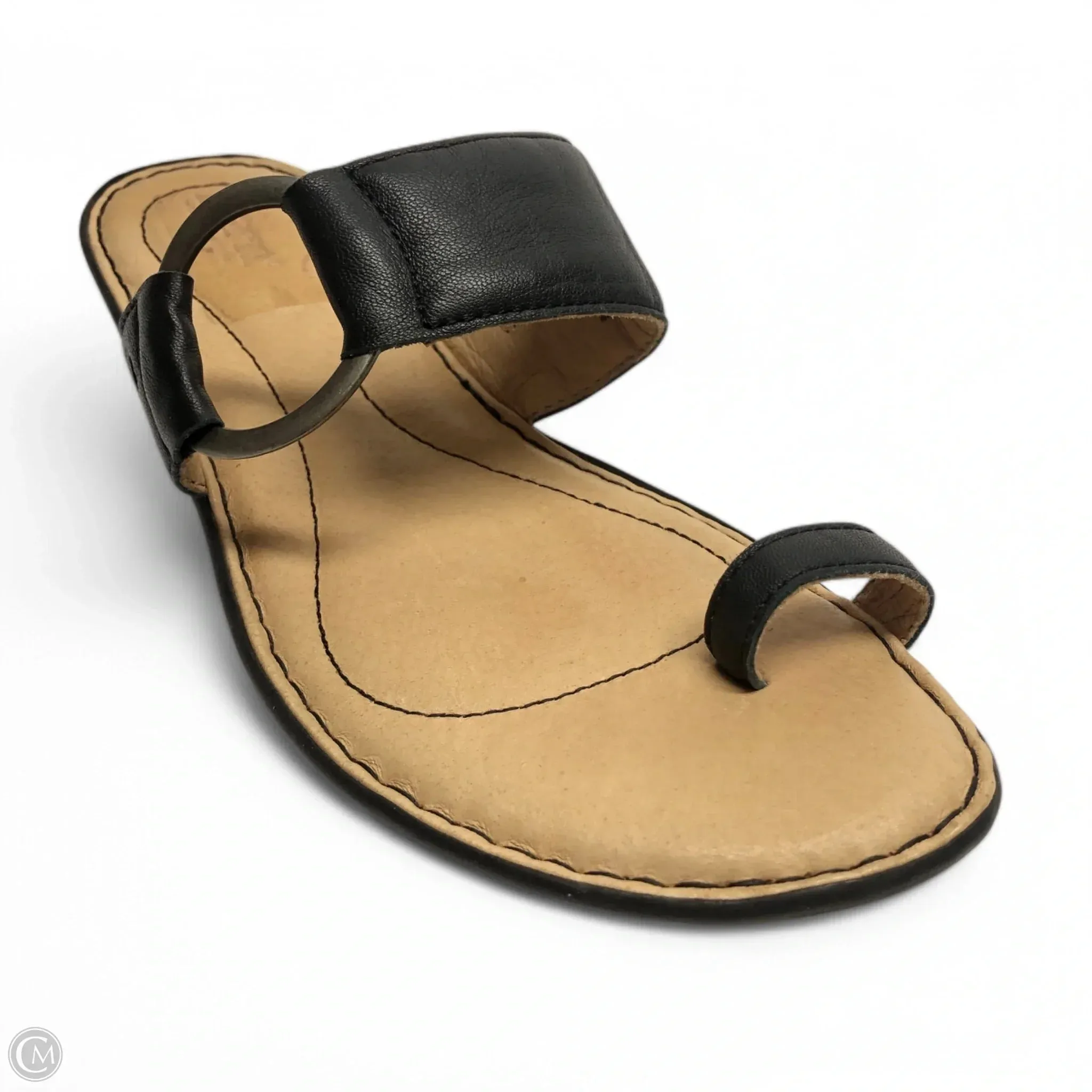 Sandals Flats By Born In Black, Size: 6 born