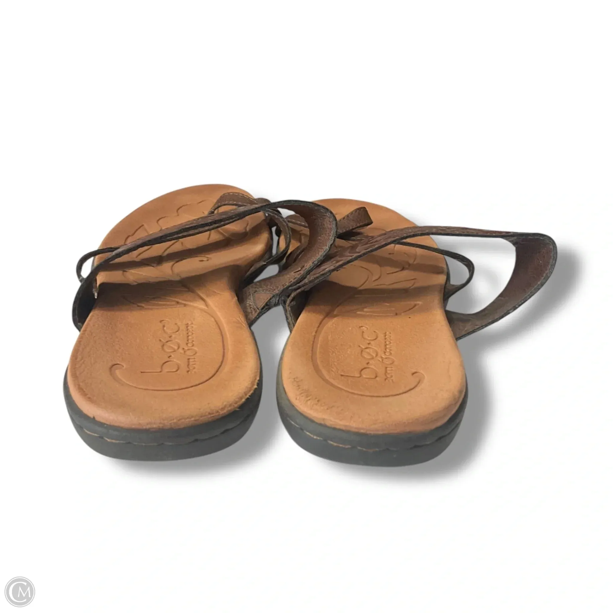 Sandals Flats By Born In Brown, Size: 8 born