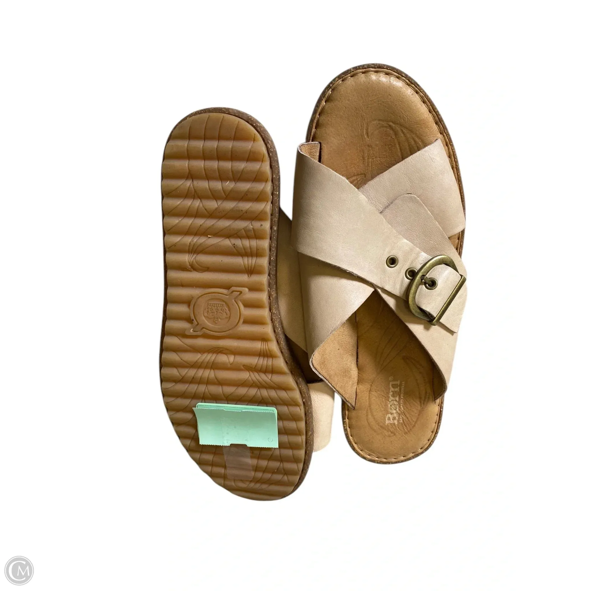 Sandals Flip Flops By Born In Tan, Size: 11 born