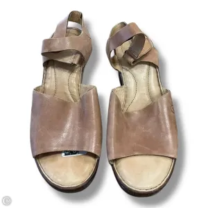 Sandals Heels Block By Born In Brown, Size: 9 born