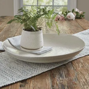 Sandstone Natural Shape Platter shower curtain, waterproof liner