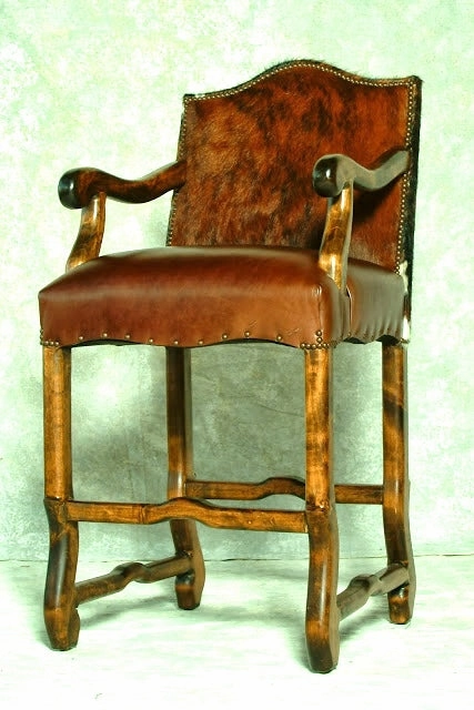 Santa Ana Wide Western Bar Chairs