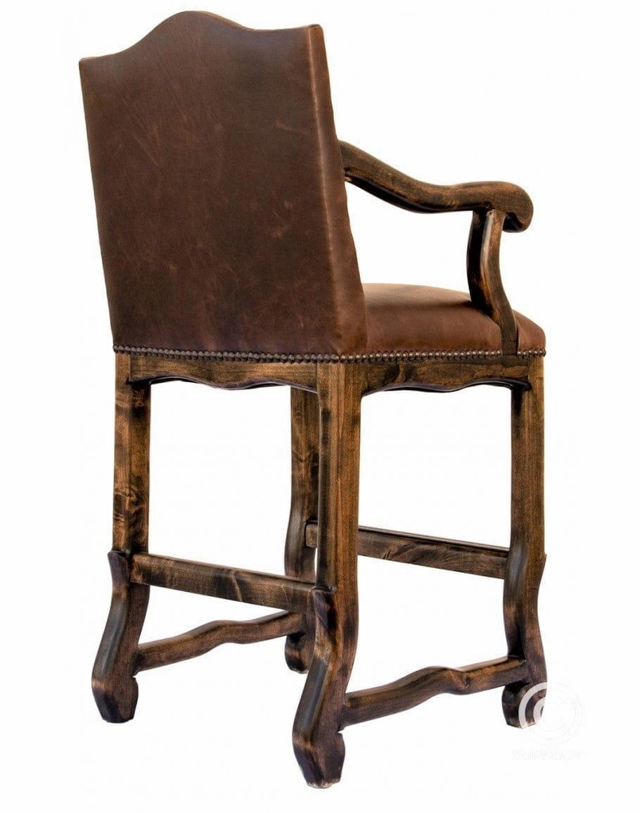 Santa Ana Wide Western Bar Chairs