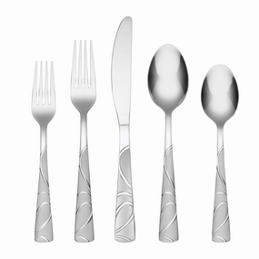 Sasha Sand 20 Piece Flatware Set