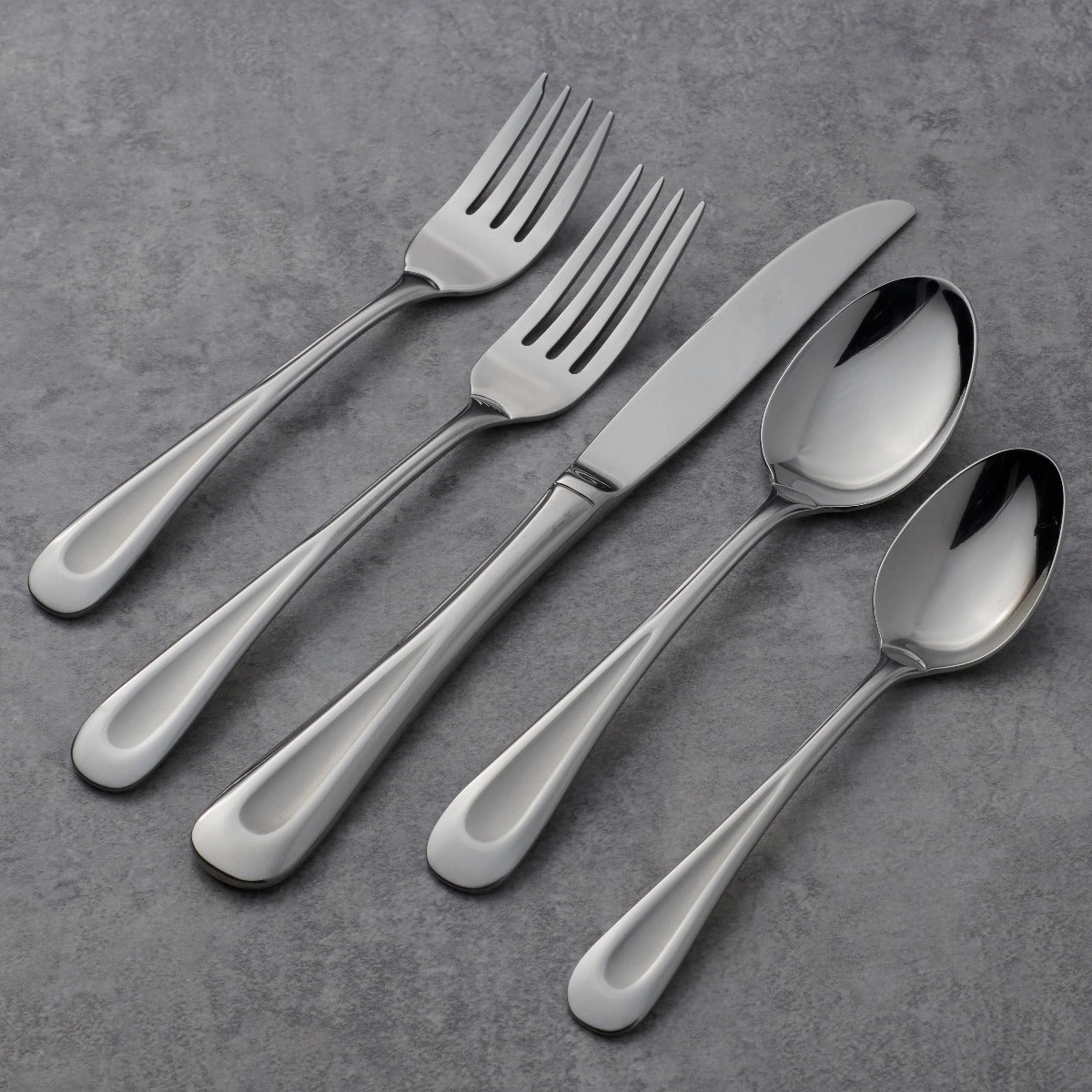 Satin Sand Dune 45 Piece Flatware Set