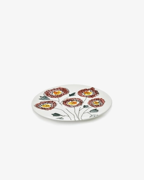 Saucer cappuccino cup Anemone milk Midnight Flowers