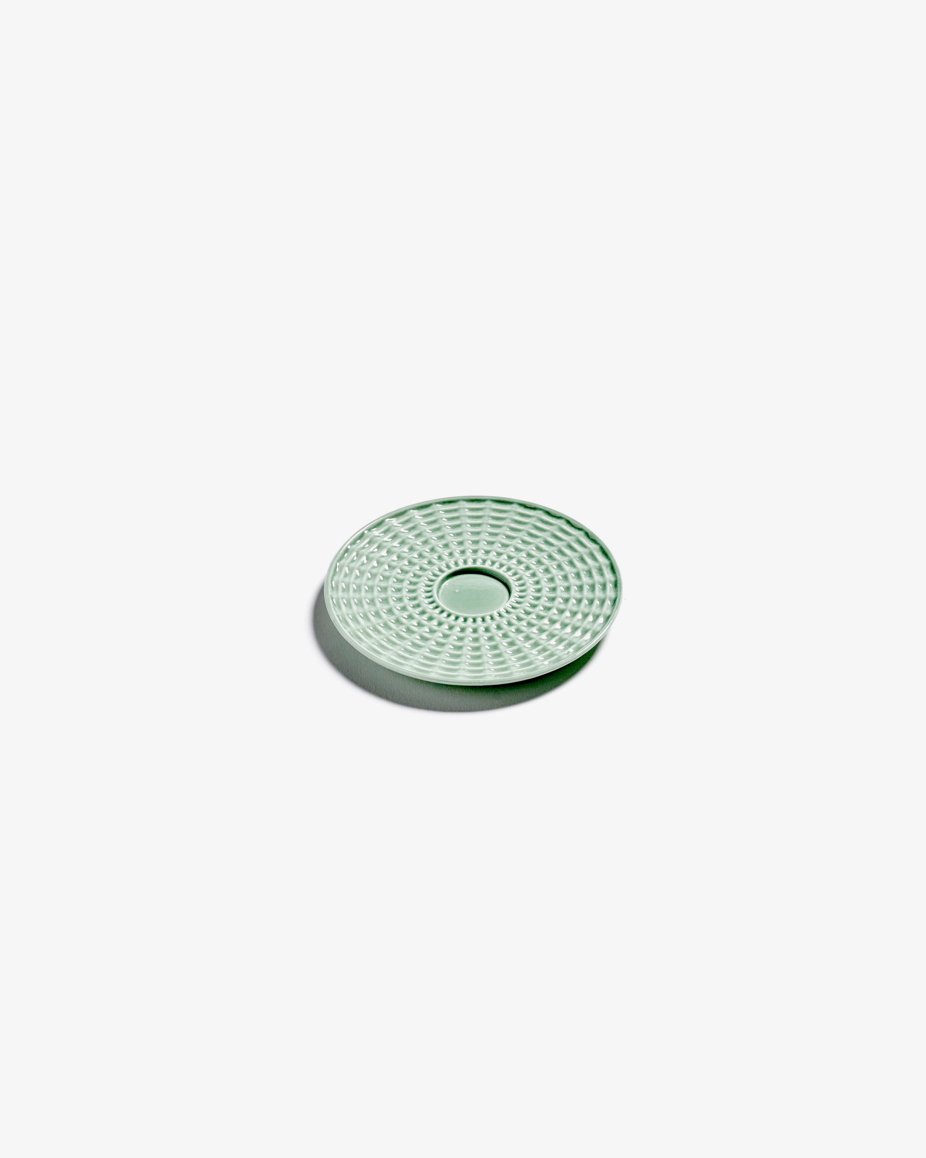 Saucer coffee cup green Nido