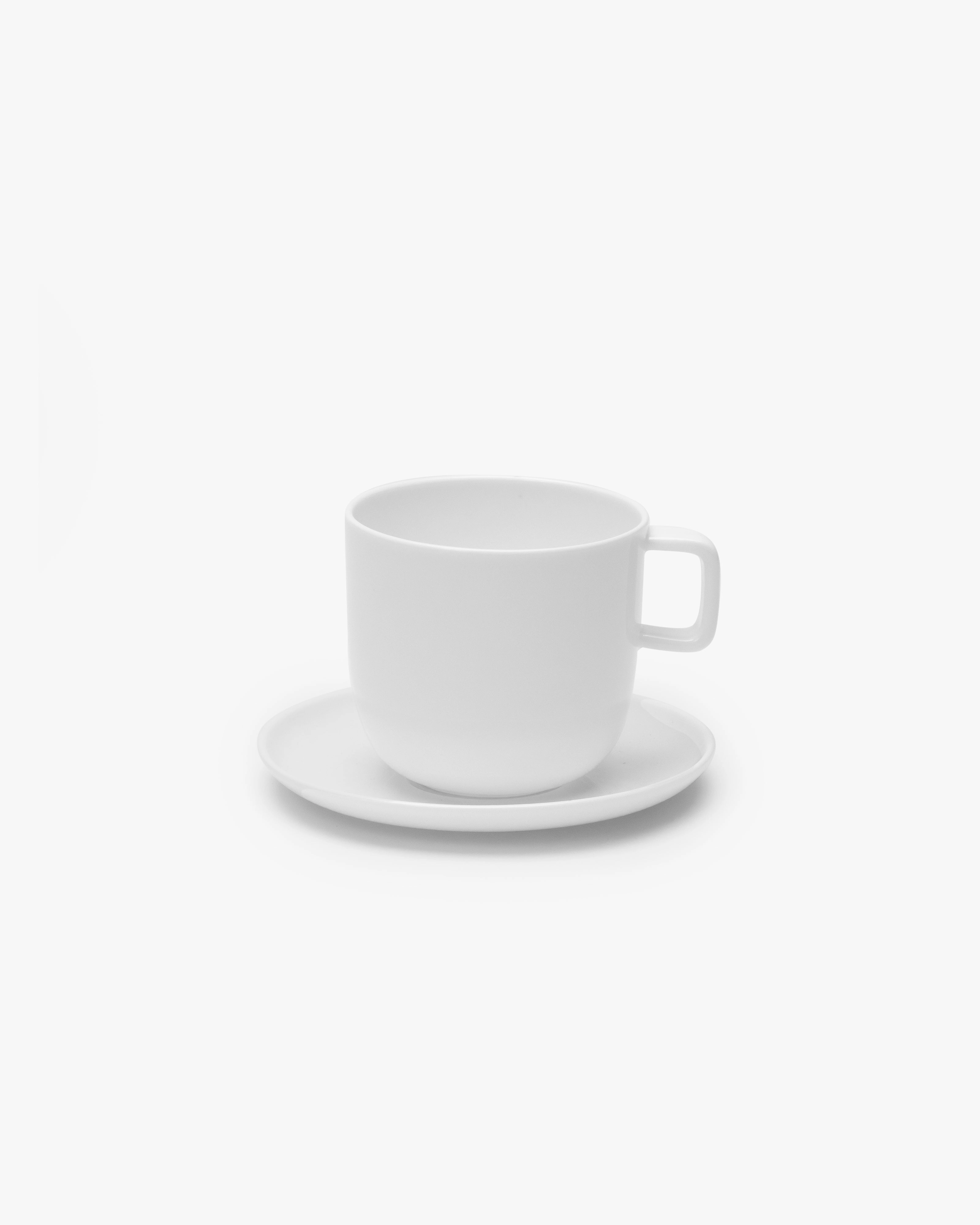 Saucer coffee cup white Base