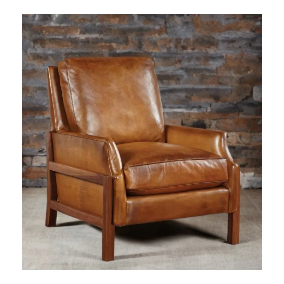 Sauvage Classic Leather Armchair
