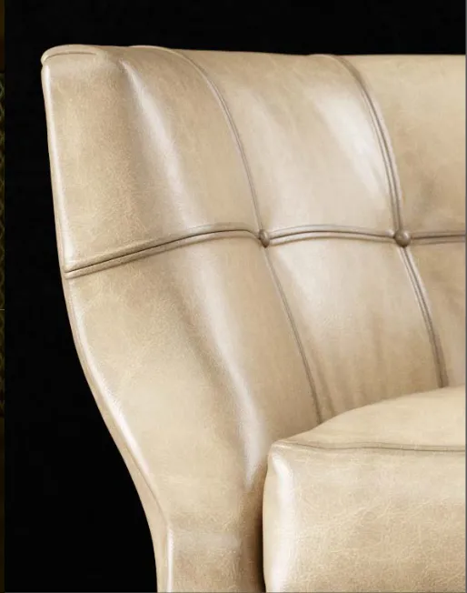 Sauvage Luxury Leather Swivel Chair