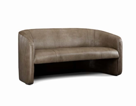 Sauvage Bentley Luxury Leather Settee with Custom Options