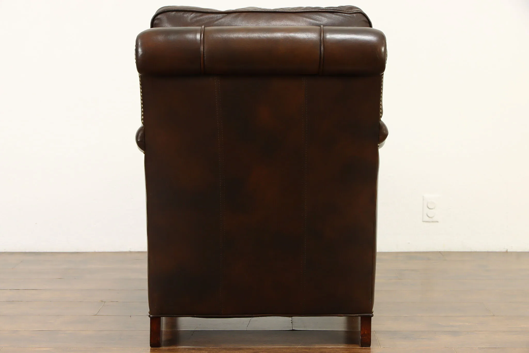 Savannah High-Leg Leather Recliner